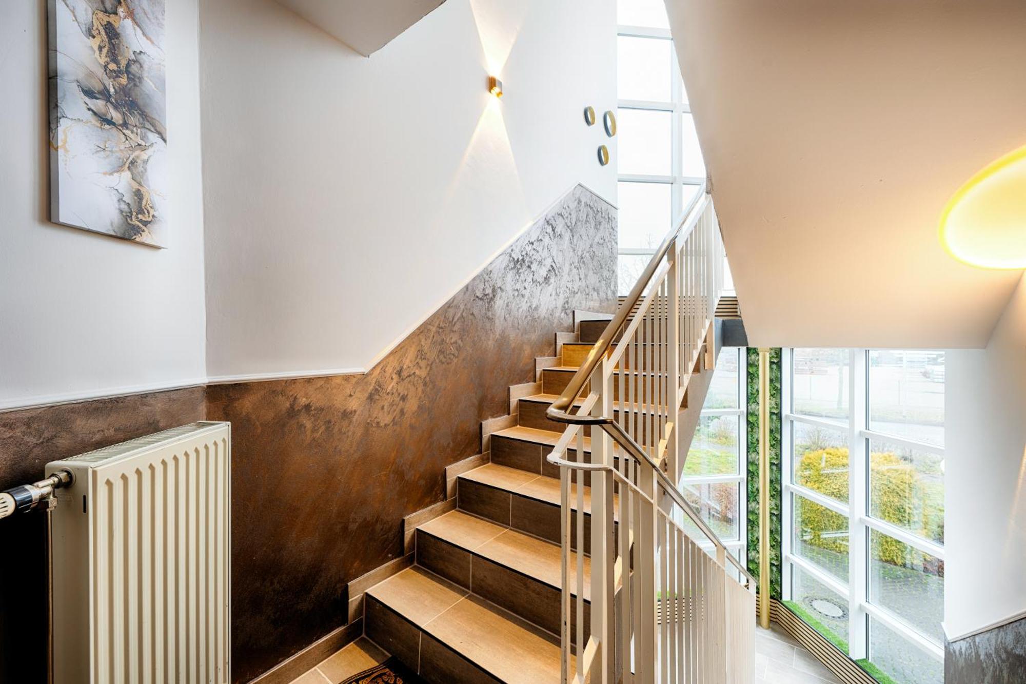 Hotel Apfelbluete Stralsund Exteriör bild